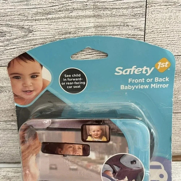 NEW SEALED Safety 1st 48919 Front or Back Babyview Mirror - Picture 2 of 5